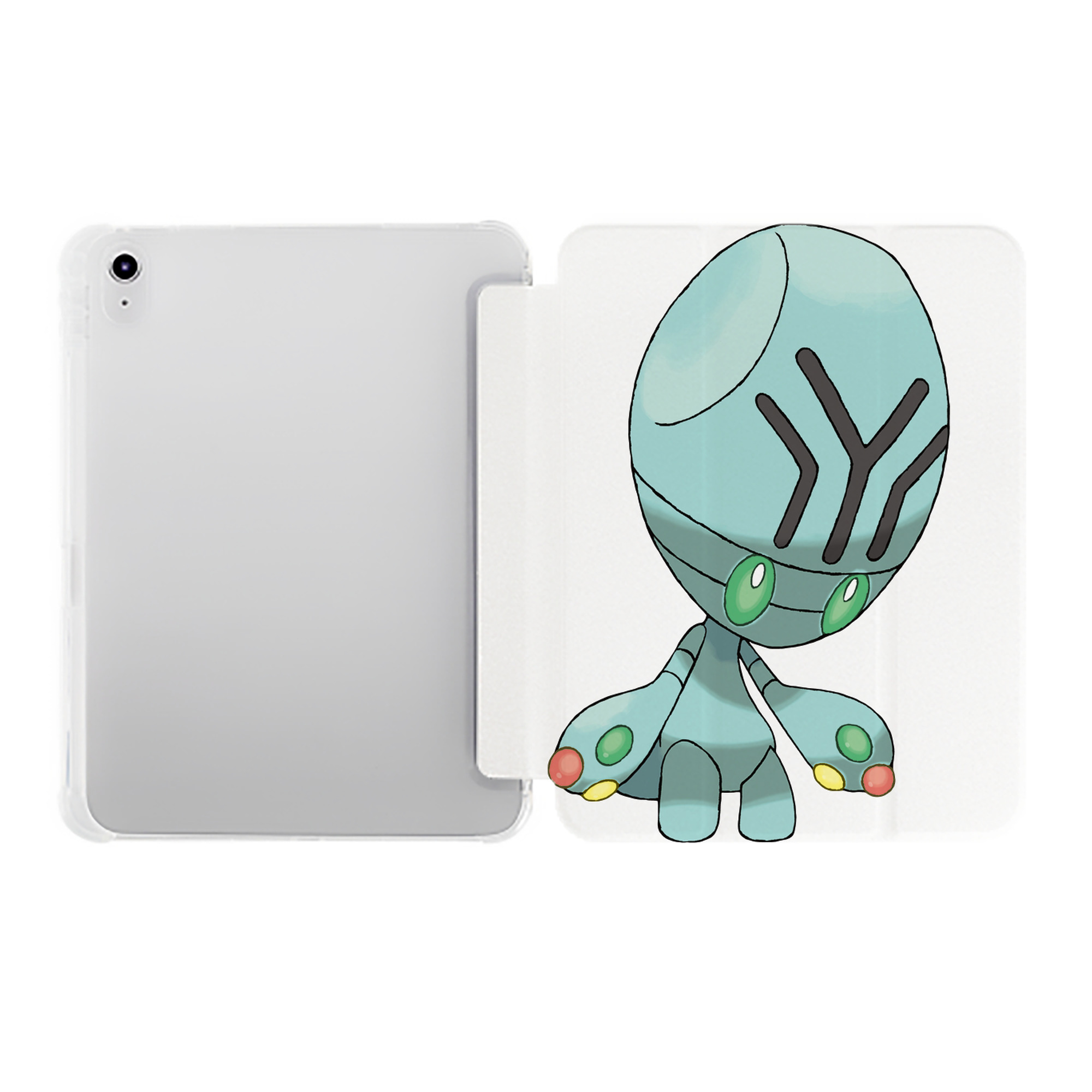 （画像用） ポケットモンスター Pokémon IPad ケース ペン収納付き 三つ折りスタンド PUレザー×シリコン 対応機種9.5/10.5/10.9インチ